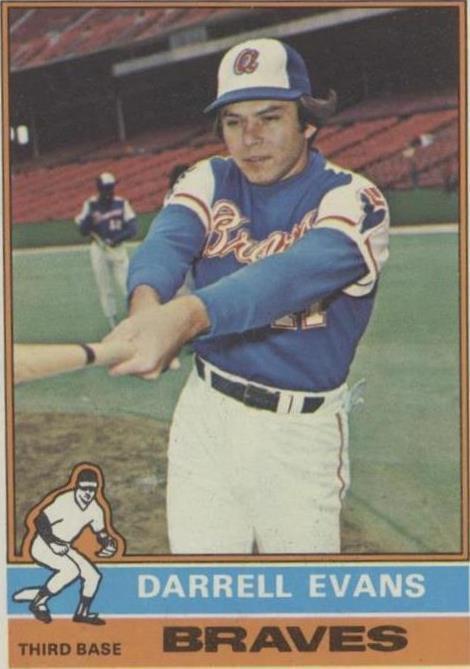 1976 Topps - Darrell Evans #81