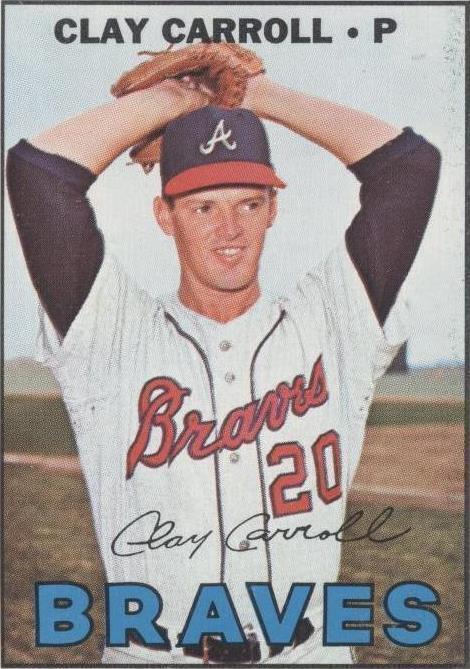 1967 Topps - Clay Carroll #219