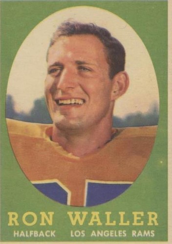 1958 Topps Ron Waller #72