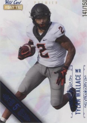 2021 Wild Card MATTE Tylan Wallace #MBC-56