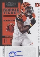 2012 Panini Contenders Orson Charles #176