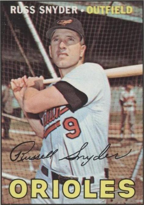 1967 Topps - Russ Snyder #405