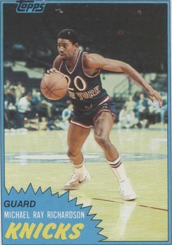 Micheal Ray Richardson Trading Cards