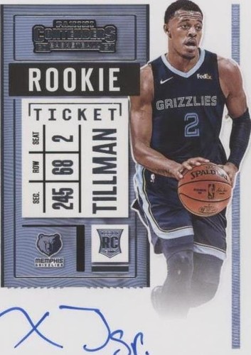 2020-21 Panini Contenders - Xavier Tillman #128