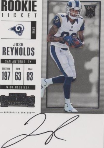 2017 Panini Contenders Josh Reynolds #335