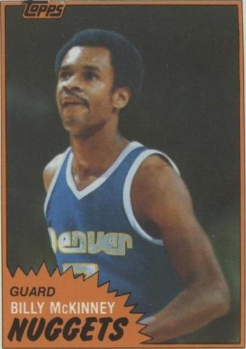 1981-82 Topps - Billy McKinney #69W