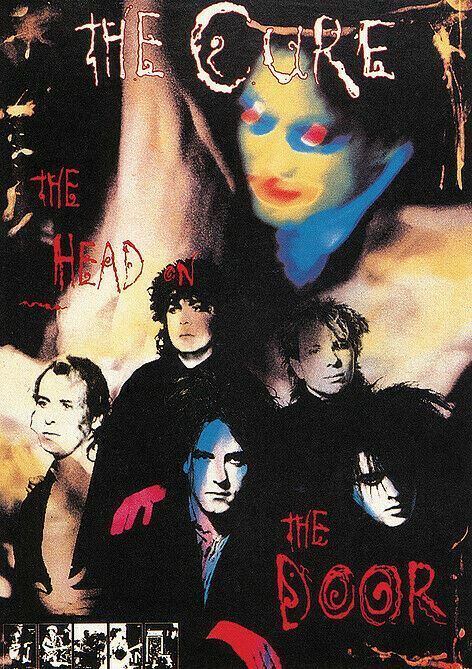 The Cure Robert Smith The Head On The Door UK Import  Poster 24 x 33