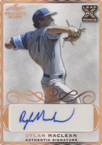 2020 Leaf Trinity - Dylan MacLean #A-DML