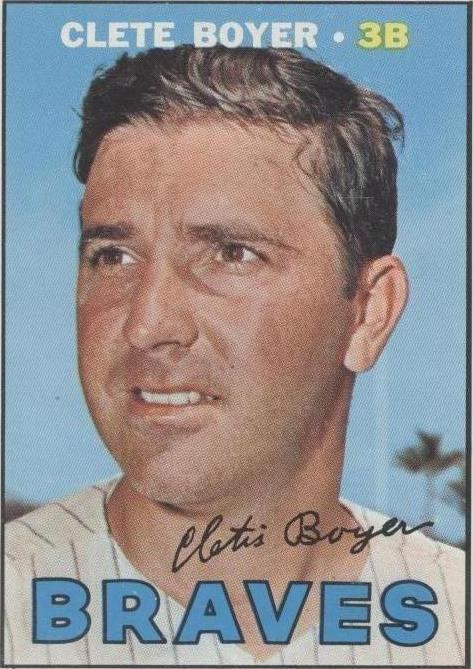 1967 Topps - Clete Boyer #328