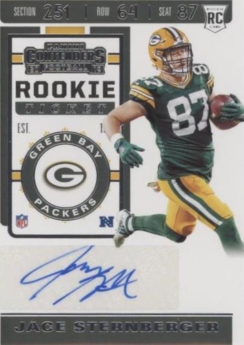2019 Panini Contenders Jace Sternberger #213