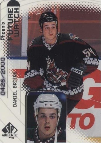 1998-99 SP Authentic - Daniel Briere #104