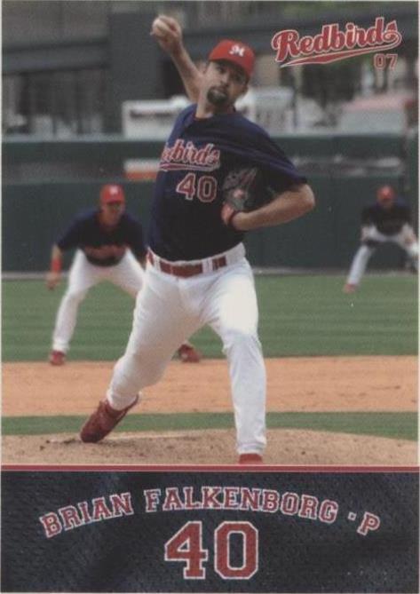 2007 MultiAd Sports Memphis Redbirds - Brian Falkenborg #21