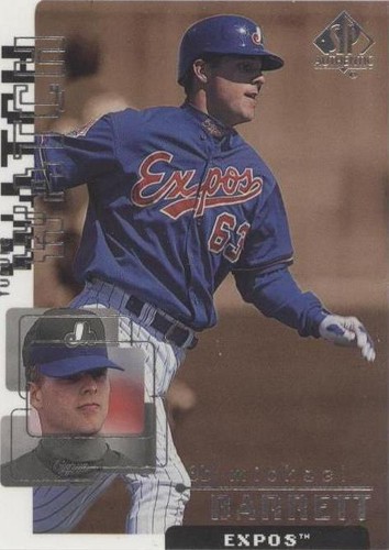 Michael Barrett 1999 Upperdeck SP MLB Autograph Card # MB