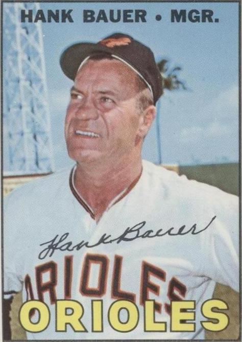 1967 Topps - Hank Bauer #534