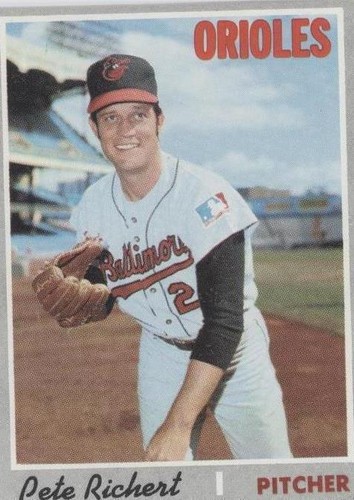 1970 Topps - Peter Richert #601