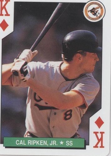 1991 U.S. Playing Cards Major League All-Stars - Cal Ripken #KD