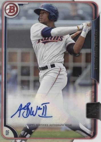 2015 Bowman - Adam Walker #PA-AW