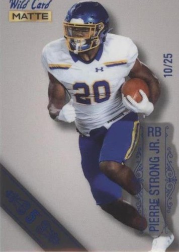 2022 Wild Card MATTE Pierre Strong Jr. #MB-94