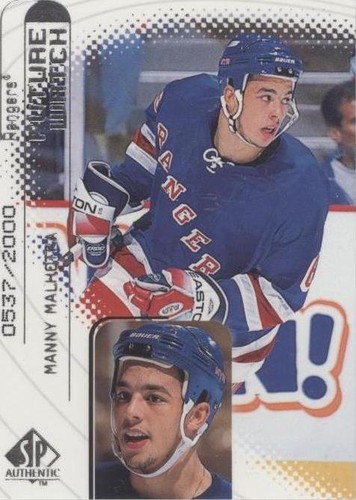 1998-99 SP Authentic - Manny Malhotra #101