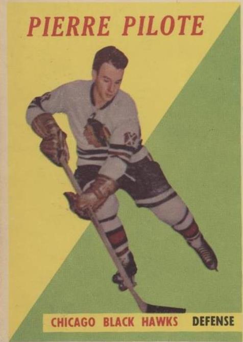 1958-59 Topps - Pierre Pilote #36