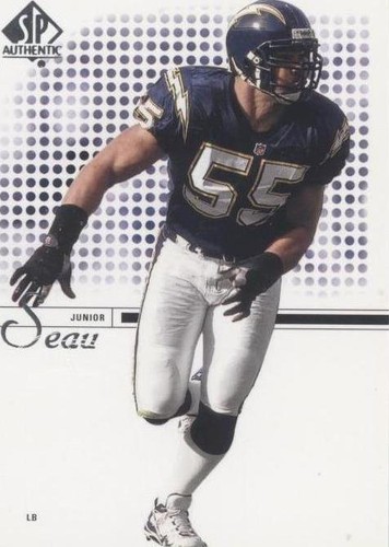 2002 SP Authentic Junior Seau #80
