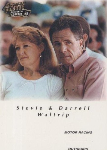 1995 Action Packed Winston Cup Country - Darrell Waltrip Stevie Waltrip #21