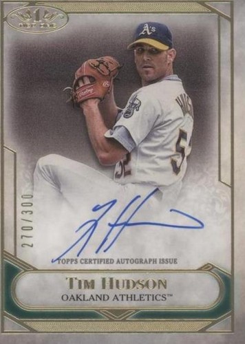 2021 Topps Tier One - Tim Hudson #T1TA-HUD