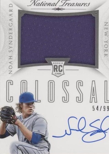 MLB 2016 Flawless ノアシンダーガード パッチオート 15シリ 2016 Panini Flawless NOAH SYNDERGAARD Jersey Patch Auto /25