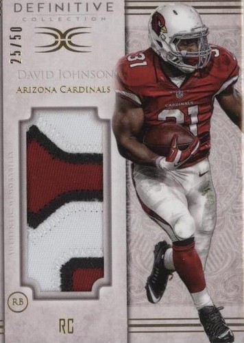2015 Topps Definitive Collection David Johnson #JPC-DAJ