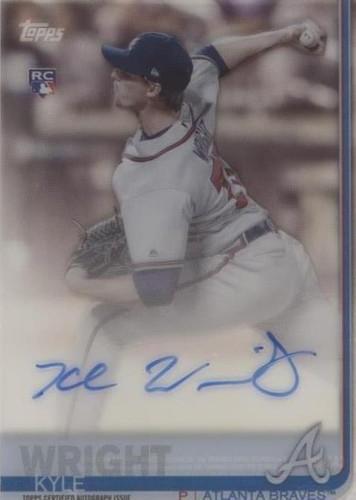 2019 Topps Clearly Authentic Autographs - Kyle Wright #CAA-KW