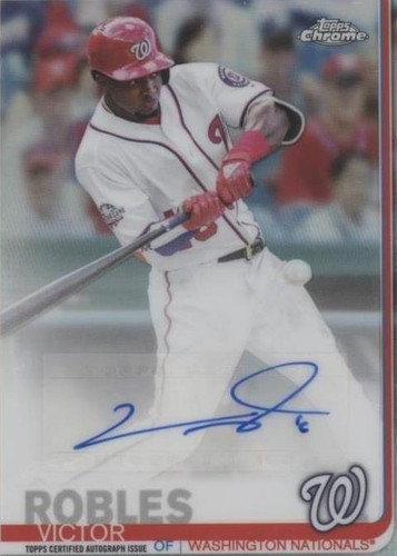 2019 Topps Chrome Update Series - Victor Robles #CUA-VR