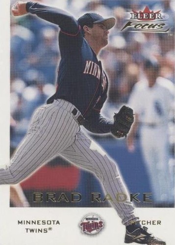 2001 Fleer Focus - Brad Radke #26