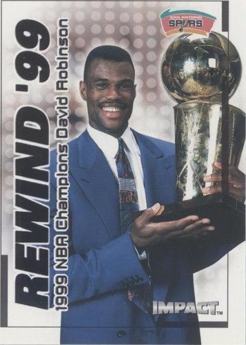 1999-00 Skybox Impact - David Robinson #2 RN