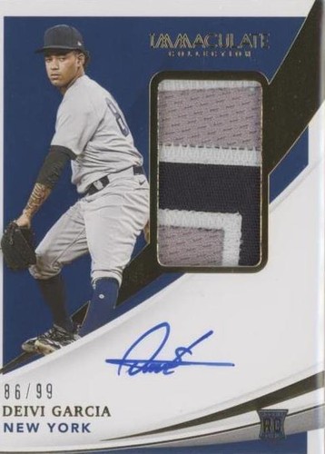 2021 Panini Immaculate Collection - Deivi Garcia #124