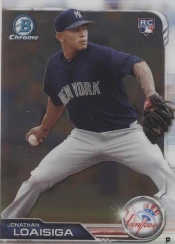 2019 Bowman Chrome - Jonathan Loaisiga #12