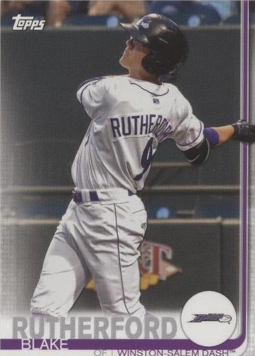 2019 Topps Pro Debut - Blake Rutherford #123