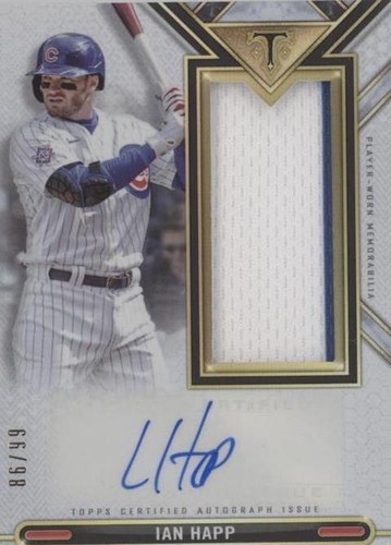 2021 Topps Triple Threads - Ian Happ #ASJR-IH