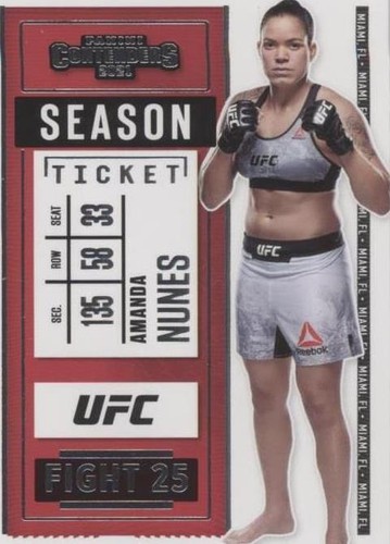 2021 Panini Chronicles UFC - Amanda Nunes #7
