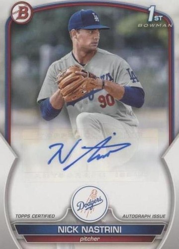 2023 Bowman - Nick Nastrini #PPA-NN