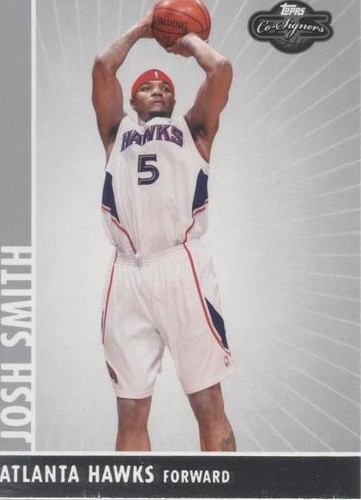 2008-09 Topps Co-Signers - Josh Smith #17