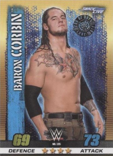 2017 Topps WWE Slam Attax 10th Edition - Baron Corbin #135