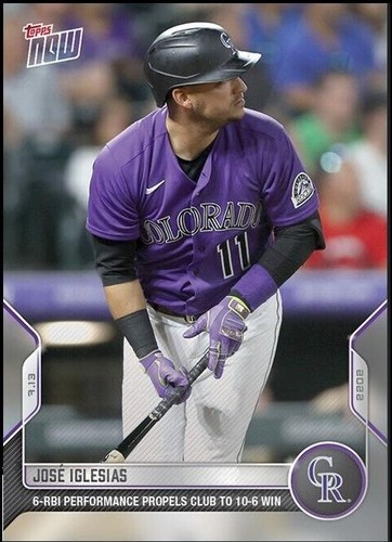 2022 Topps Now - Jose Iglesias #524