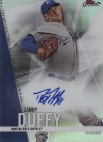 2017 Topps Finest - Danny Duffy #FA-DD