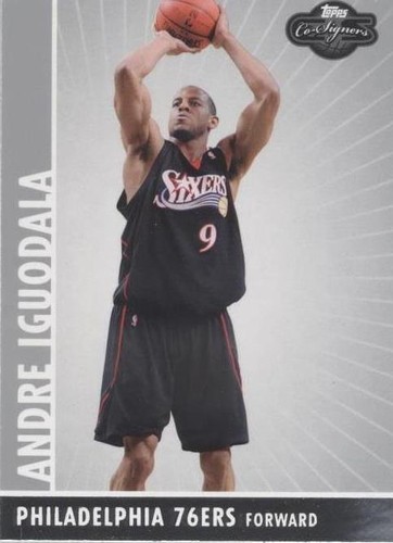 2008-09 Topps Co-Signers - Andre Iguodala #19