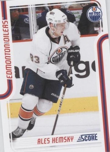 2011-12 Score - Ales Hemsky #186