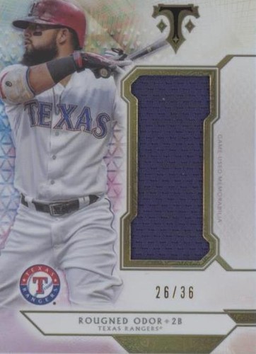 2018 Topps Triple Threads - Rougned Odor #SJR-RO1