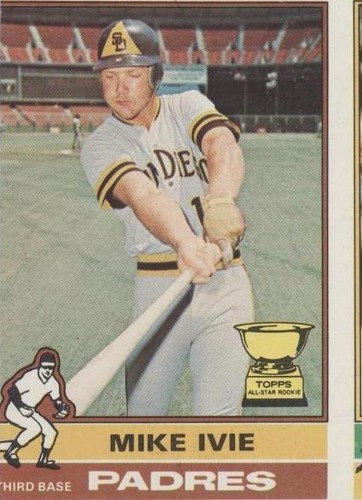 1976 Topps - Mike Ivie #134