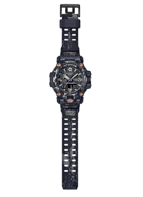 Pre-owned Casio G-shock Mudmaster Tough Solar Black Strap Men's Watch Gwg2000cr-1a