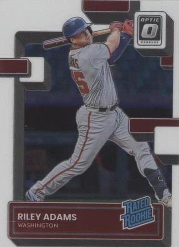 2022 Panini Donruss Optic - Riley Adams #75