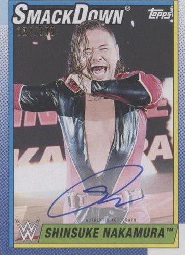 2021 Topps Heritage WWE - Shinsuke Nakamura #A-SN